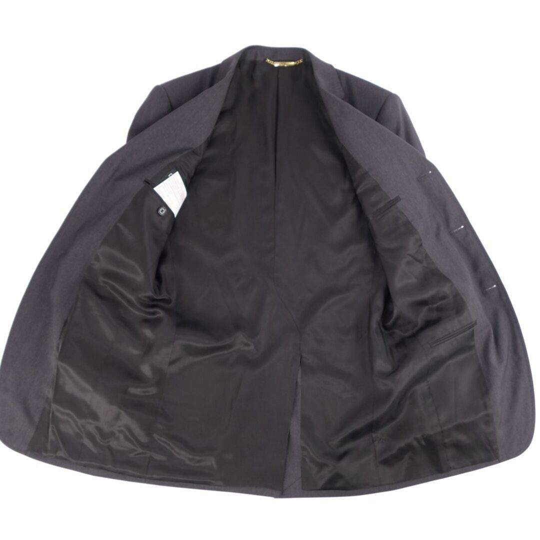 ドルチェ&ガッバーナ DOLCE&GABBANA セットアップ シングル スーツ ウール ストライプ ジャケット パンツ 44(S相当) ブラック 5