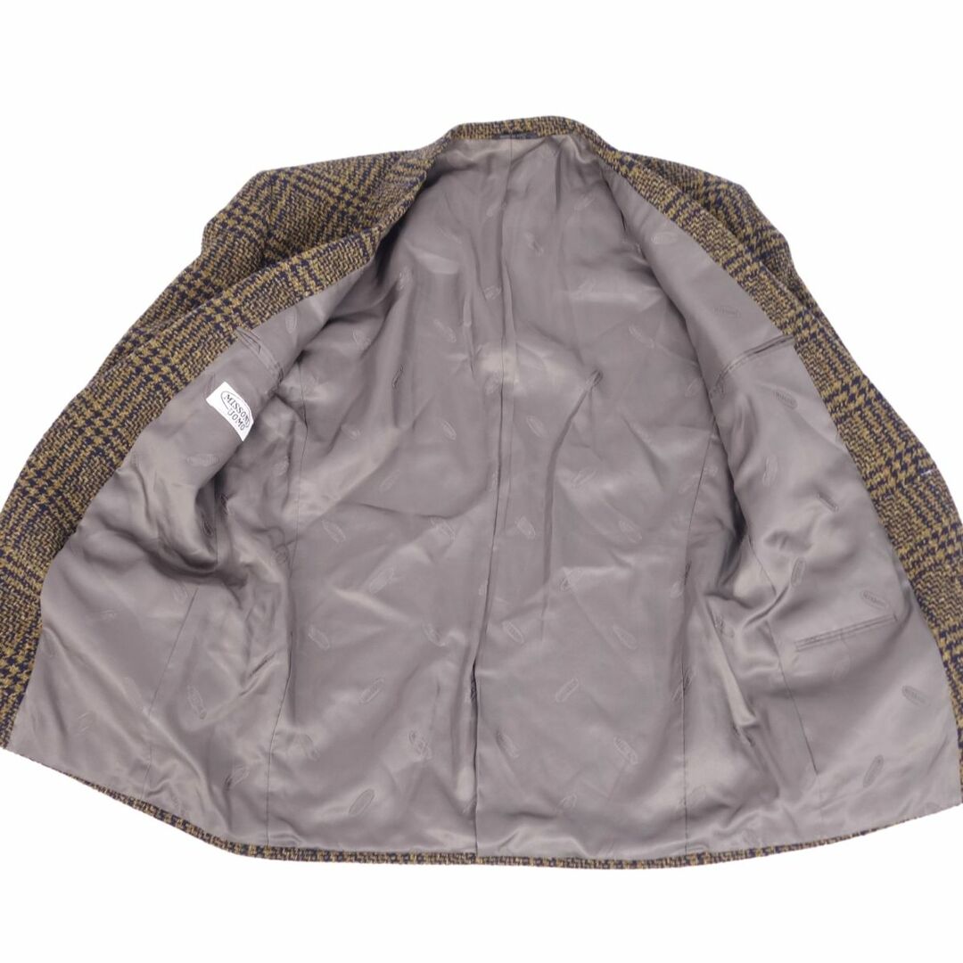美品 ミッソーニ MISSONI UOMO ジャケット テーラード ブレザー 美品 ミッソーニ MISSONI UOMO ジャケット テーラード ブレザー