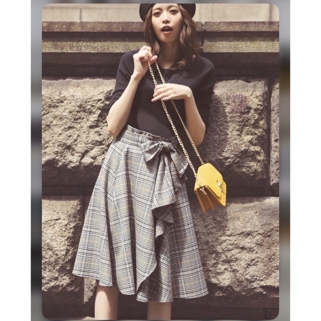 Apuweiser-riche(アプワイザーリッシェ)の美品　フレアスカート レディースのスカート(ひざ丈スカート)の商品写真