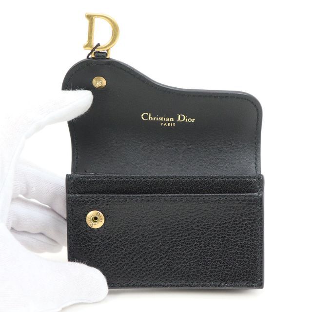 ディオール【DIOR】サドル フラップ カードホルダー 年末の