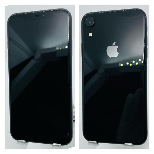 使用期間短い 96% iPhone XR Black 128 GB SIMフリー-