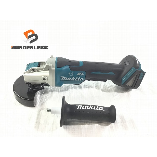 ☆美品☆makita マキタ 18V 125mm 充電式ディスクグラインダ GA520D 本体のみ 研磨機 研削 切削 ディスクグラインダー 68264自動車/バイク