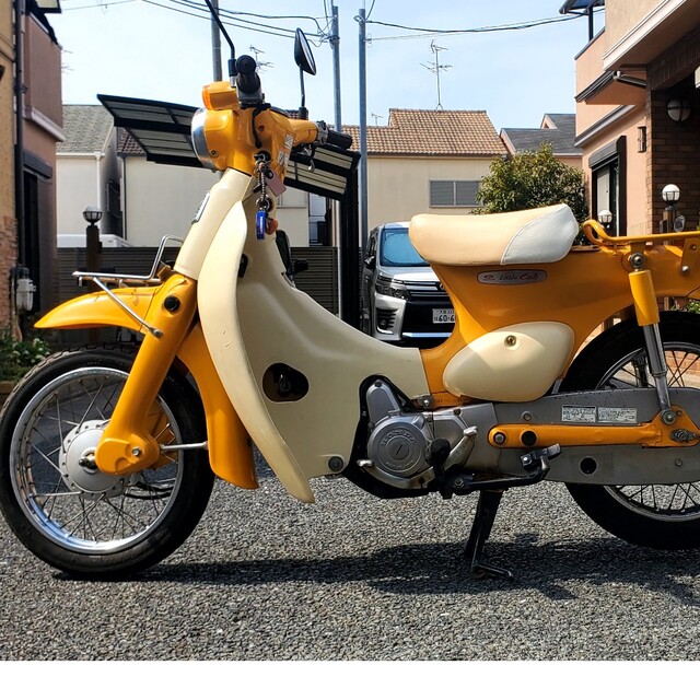 HONDA リトルカブ 4速 セル付き キャブ車両 大阪 店舗良い 51.0%OFF