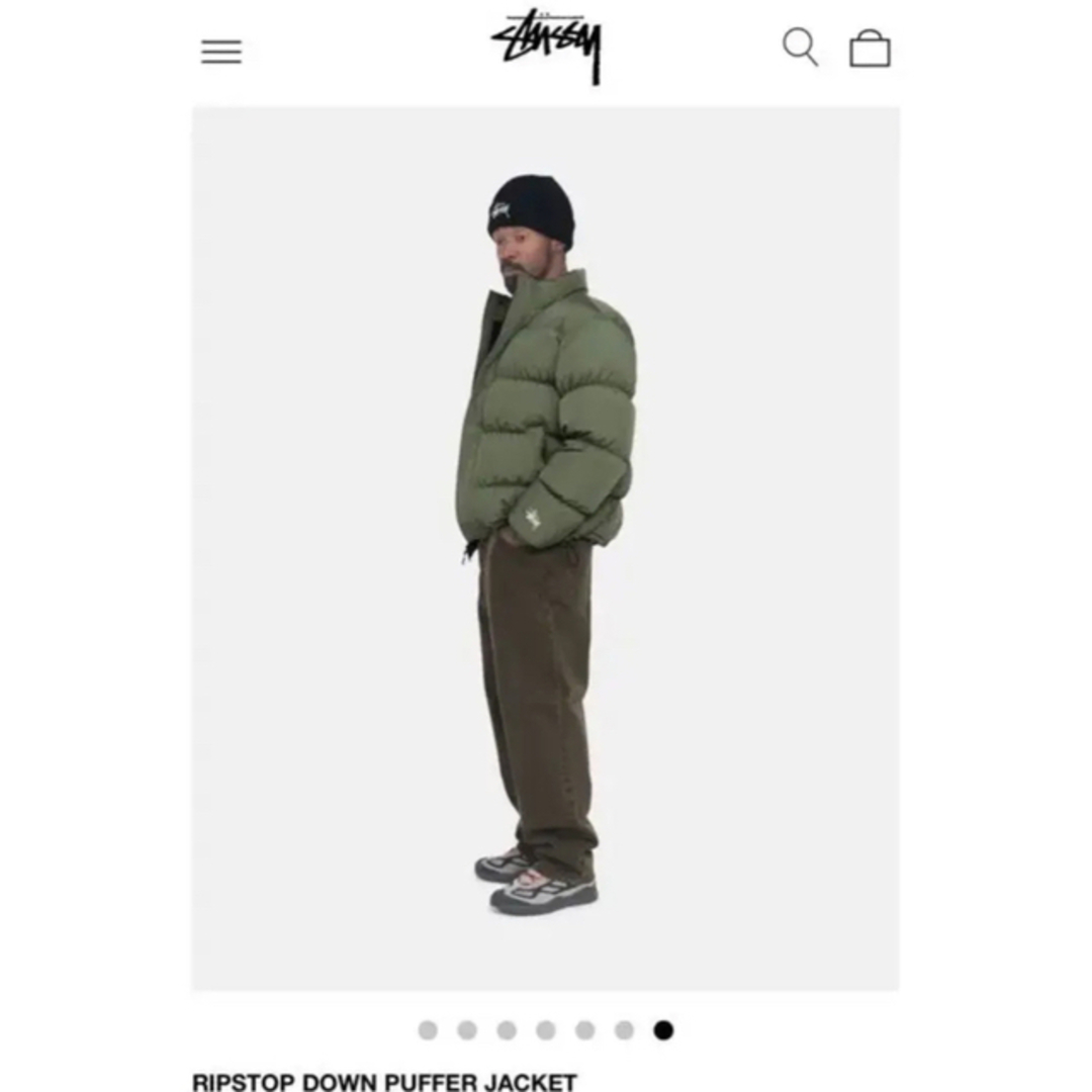 stussy ダウンジャケット 22AW