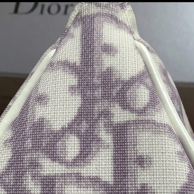 Christian Dior(クリスチャンディオール)の希少品　未使用ディオールトロッターポーチ　パープル レディースのファッション小物(ポーチ)の商品写真