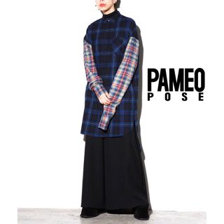 パメオポーズ(PAMEO POSE)の●●最終価格●●【PAMEO POSE】PLAID PAJAMA SHIRTS(シャツ/ブラウス(長袖/七分))