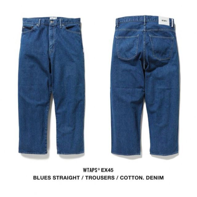 INDIGO L 22AW WTAPS BLUES STRAIGHT / TR - デニム/ジーンズ