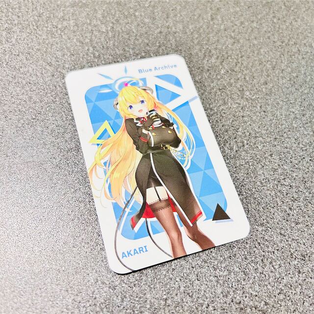 新品ブルアカ アカリ カード エンタメ/ホビーのおもちゃ/ぬいぐるみ(キャラクターグッズ)の商品写真