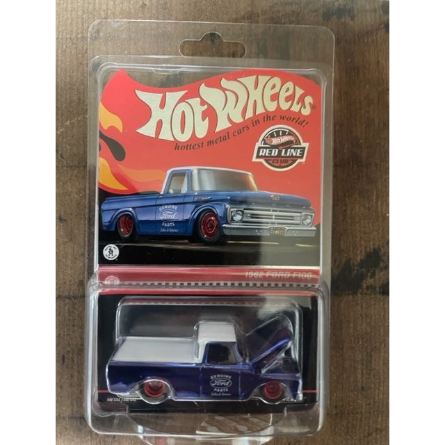 ホットウィール RLC 限定 1962 FORD F100 HOT WHEELS