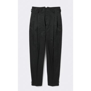 GU - GU ストレッチテーパードパンツ ブラック 黒 Sの通販 by