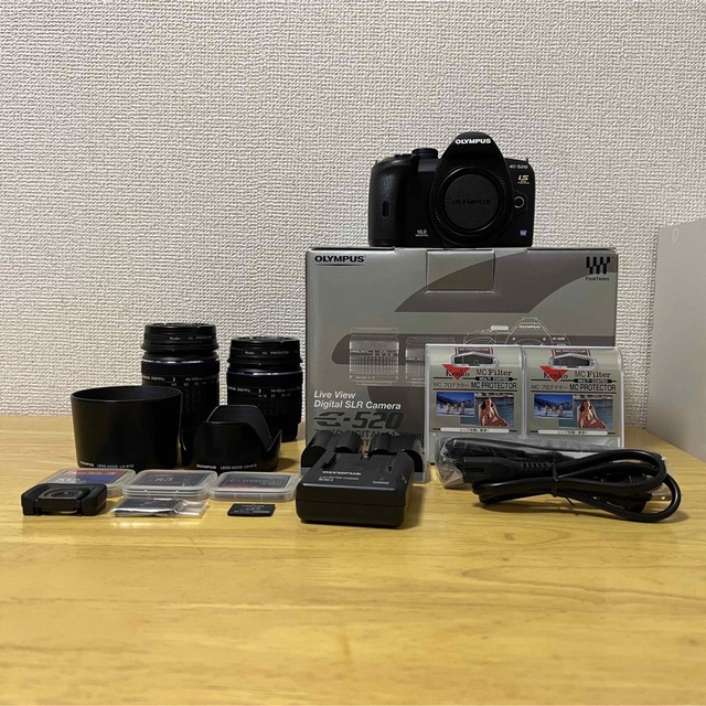 OLYMPUS E-520 ダブルズームキット 美品 おまけ多数