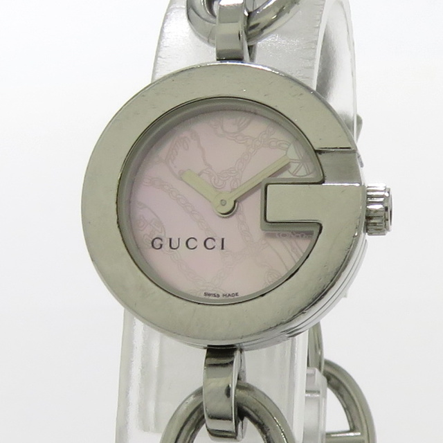 GUCCI - GUCCI ブレスウォッチ Gチャーム レディース 腕時計 SS GUCCI - GUCCI ブレスウォッチ Gチャーム レディース 腕時計 SS