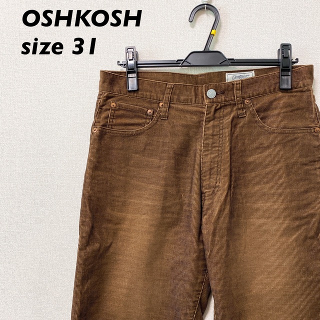 90s Oshkosh コーデュロイパンツ ベージュ サイズ 31