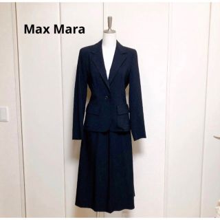 マックスマーラ(Max Mara)の美品　MAXMARA マックスマーラ　スーツ　セットアップ　白タグ　大きいサイズ(スーツ)