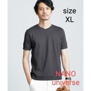 ナノユニバース(nano・universe)のFORMAL JERSEY Vネックカットソー(Tシャツ/カットソー(半袖/袖なし))