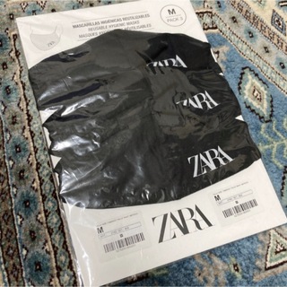 ZARA マスク 3枚セット ブラック(日用品/生活雑貨)
