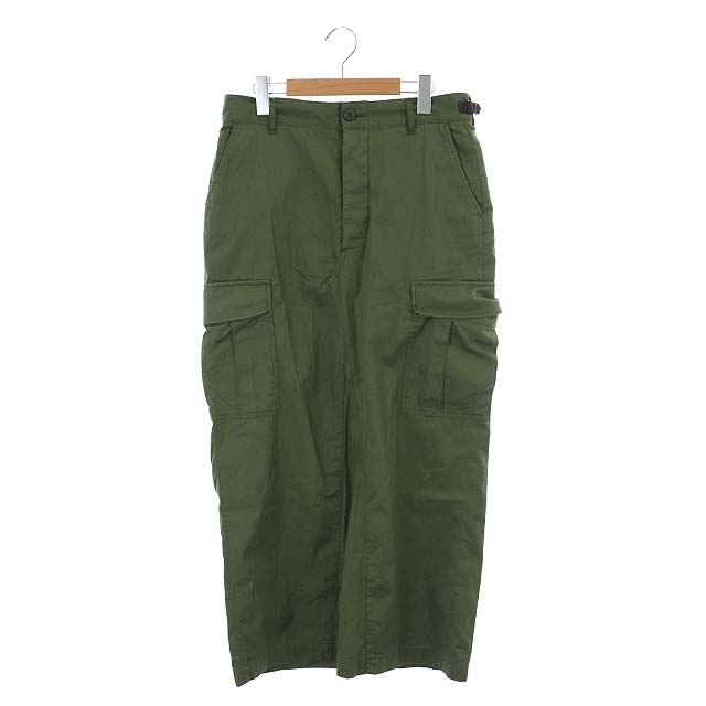 94cmスカート丈シオタ 21SS Cargo Maxi Skirt カーゴスカート ロング 36