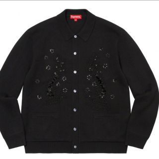 シュプリーム(Supreme)のSupreme Beaded Appliqué Cardigan(カーディガン)