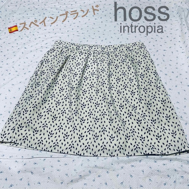 HOSU(ホス)の美品　スペイン発　hoss intropia ホス Lサイズ　ミニスカート レディースのスカート(ミニスカート)の商品写真