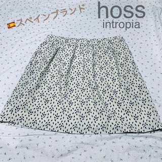 ホス(HOSU)の美品　スペイン発　hoss intropia ホス Lサイズ　ミニスカート(ミニスカート)