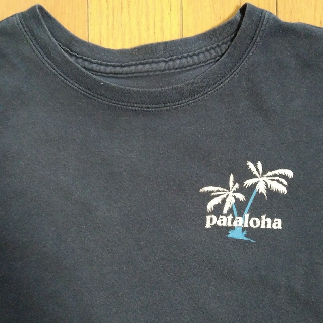 patagonia(パタゴニア)のけめ様専用パタロハ紺色 レディースのトップス(Tシャツ(半袖/袖なし))の商品写真