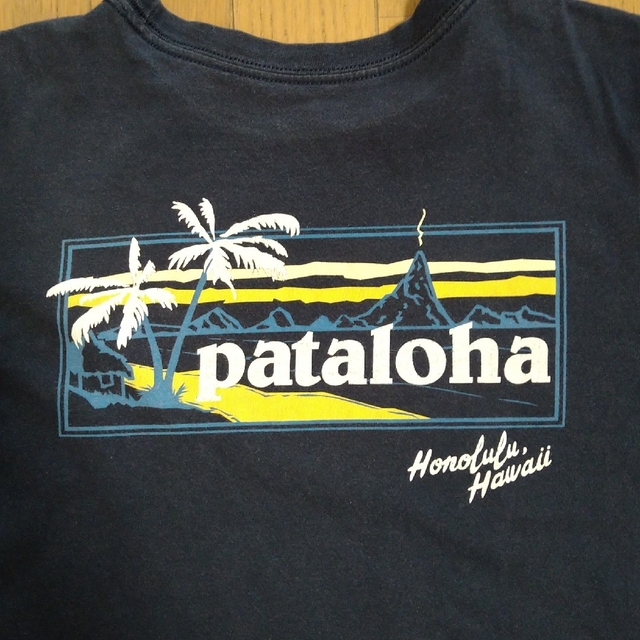 patagonia(パタゴニア)のけめ様専用パタロハ紺色 レディースのトップス(Tシャツ(半袖/袖なし))の商品写真