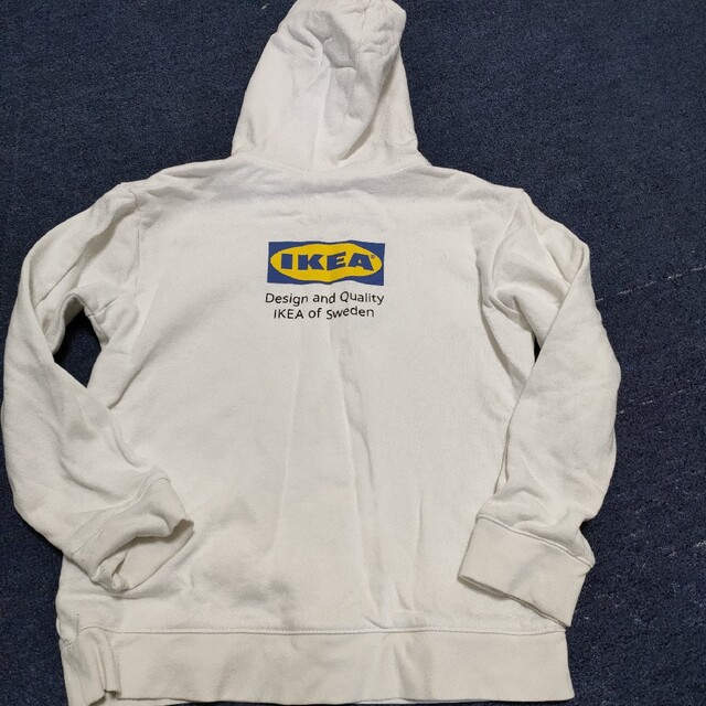 IKEA(イケア)の☆IKEA　キッズパーカー　120/128☆ キッズ/ベビー/マタニティのキッズ服女の子用(90cm~)(Tシャツ/カットソー)の商品写真