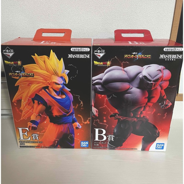 【一番くじ】ドラゴンボール　超サイヤ人3孫悟空　ジレン　フィギュアセット