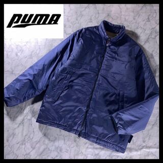 プーマ(PUMA)の90s PUMA 中綿 テックジャケット ECWCSレベル7 ネイビー L(ブルゾン)