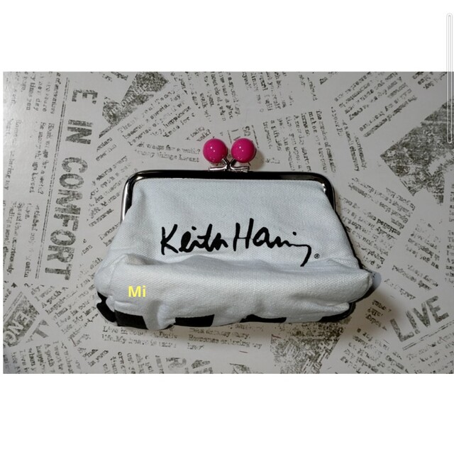 KEITH HARING(キースヘリング)の163 mini 9月号 付録 レディースのファッション小物(ポーチ)の商品写真