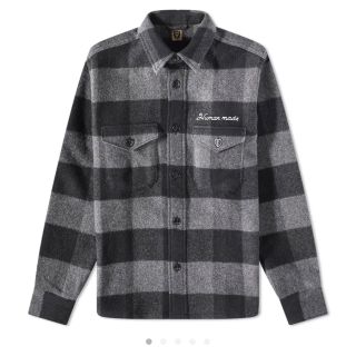 ヒューマンメイド(HUMAN MADE)の【S】HUMAN MADE WOOL OVERSHIRT "Black"(シャツ)