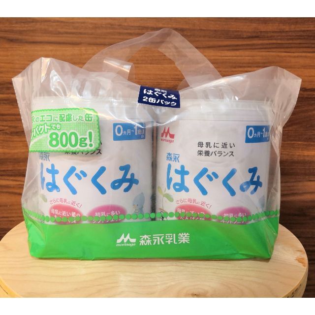 年間ランキング6年連続受賞】 森永乳業 はぐくみ２缶パック ケース ８００ｇ×２缶×４