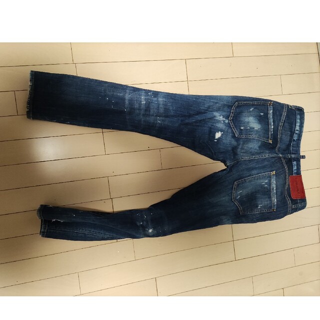 美品 DSQUARED2 スキニー ダメージデニム サイズ38 - デニム/ジーンズ