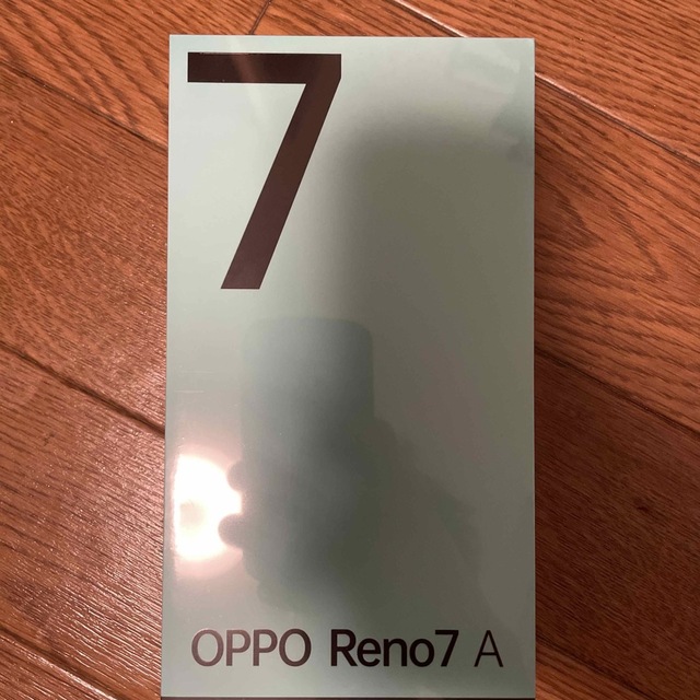 OPP Reno7 A 新品未開封　スターリーブラックスマートフォン/携帯電話