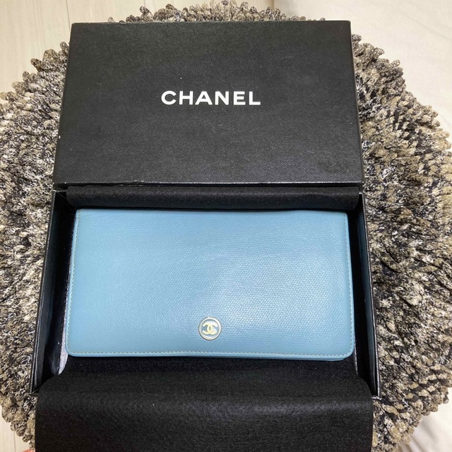 CHANEL(シャネル)の［正規品］かなり美品　CHANEL  長財布　キャビアスキン　ココマーク レディースのファッション小物(財布)の商品写真