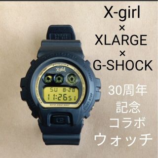X-GIRL × XLARGE × G-SHOCK コラボウォッチ 中古 腕