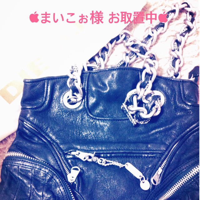 DIESEL - DIESEL 本革 チェーンbag