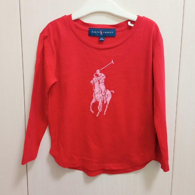 Ralph Lauren(ラルフローレン)のRALPH LAUREN ロンT 100 キッズ/ベビー/マタニティのキッズ服女の子用(90cm~)(Tシャツ/カットソー)の商品写真