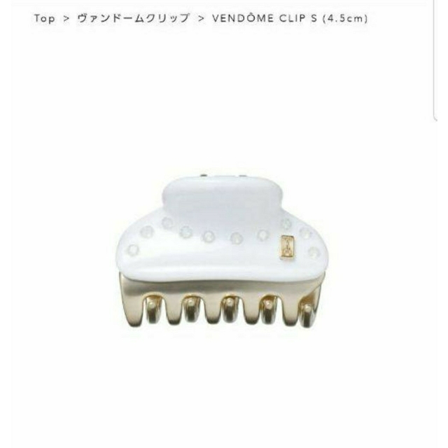 新品☆アレクサンドル ドゥ パリ VENDOME S クリップ