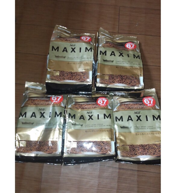 AGF(エイージーエフ)のMAXIM マキシム 詰め替え 5袋 食品/飲料/酒の飲料(コーヒー)の商品写真