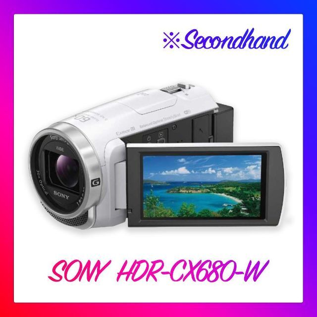 SONY ビデオカメラ HDR-CX680(W) smcint.com