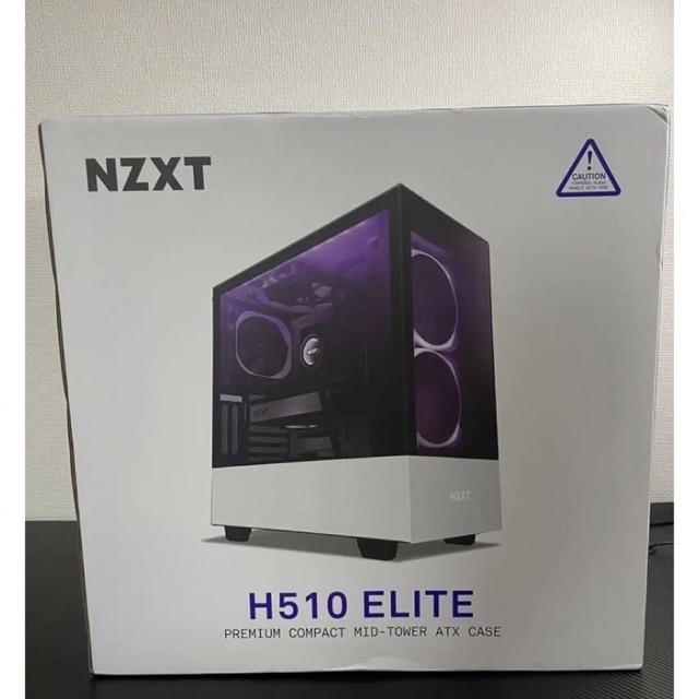 NZXT H510 Elite White PCケース CA-H510E-W1