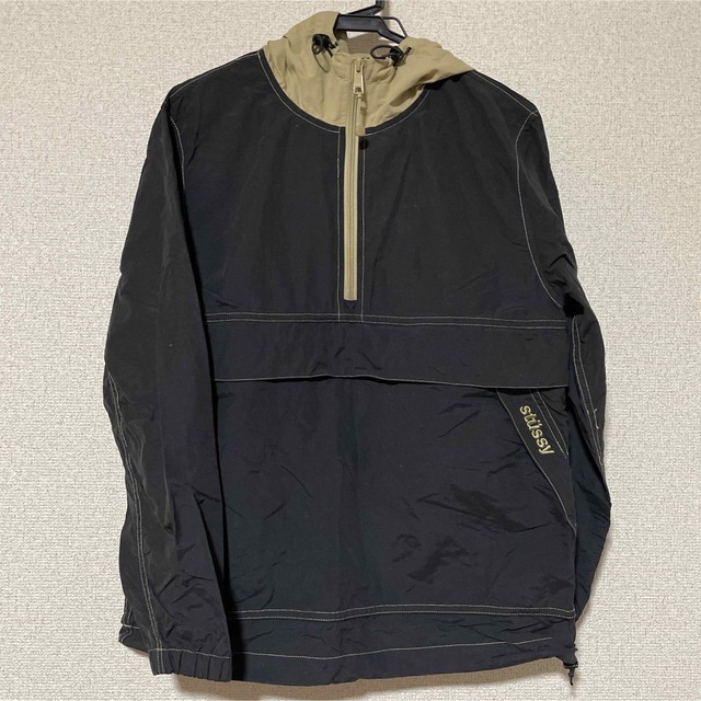 ジャケット/アウターSTUSSY アノラック　BLACK