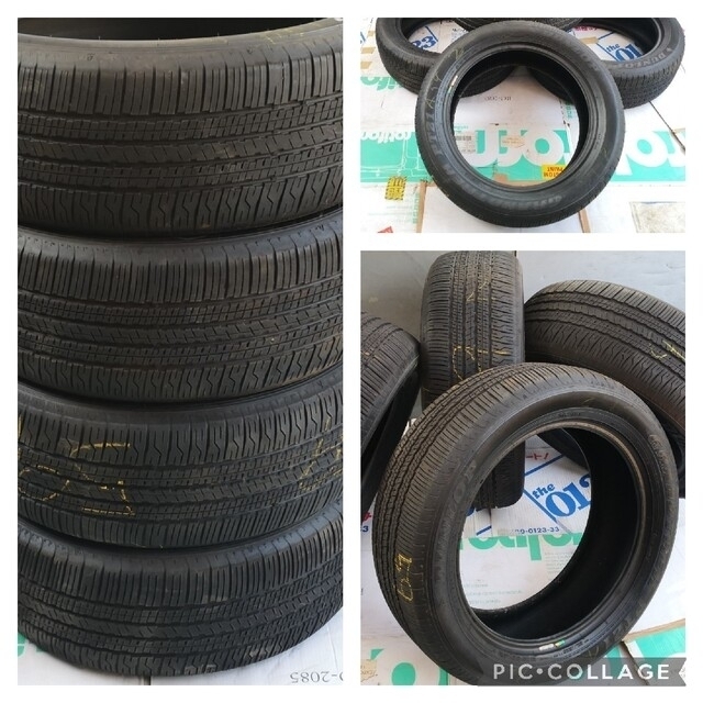 No-J114) ☆235/55R19 ダンロップ ラジアル☆ 2021年製-