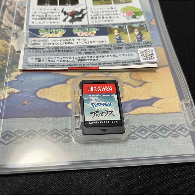 任天堂(ニンテンドウ)のPokemon LEGENDS アルセウス Switch エンタメ/ホビーのゲームソフト/ゲーム機本体(家庭用ゲームソフト)の商品写真