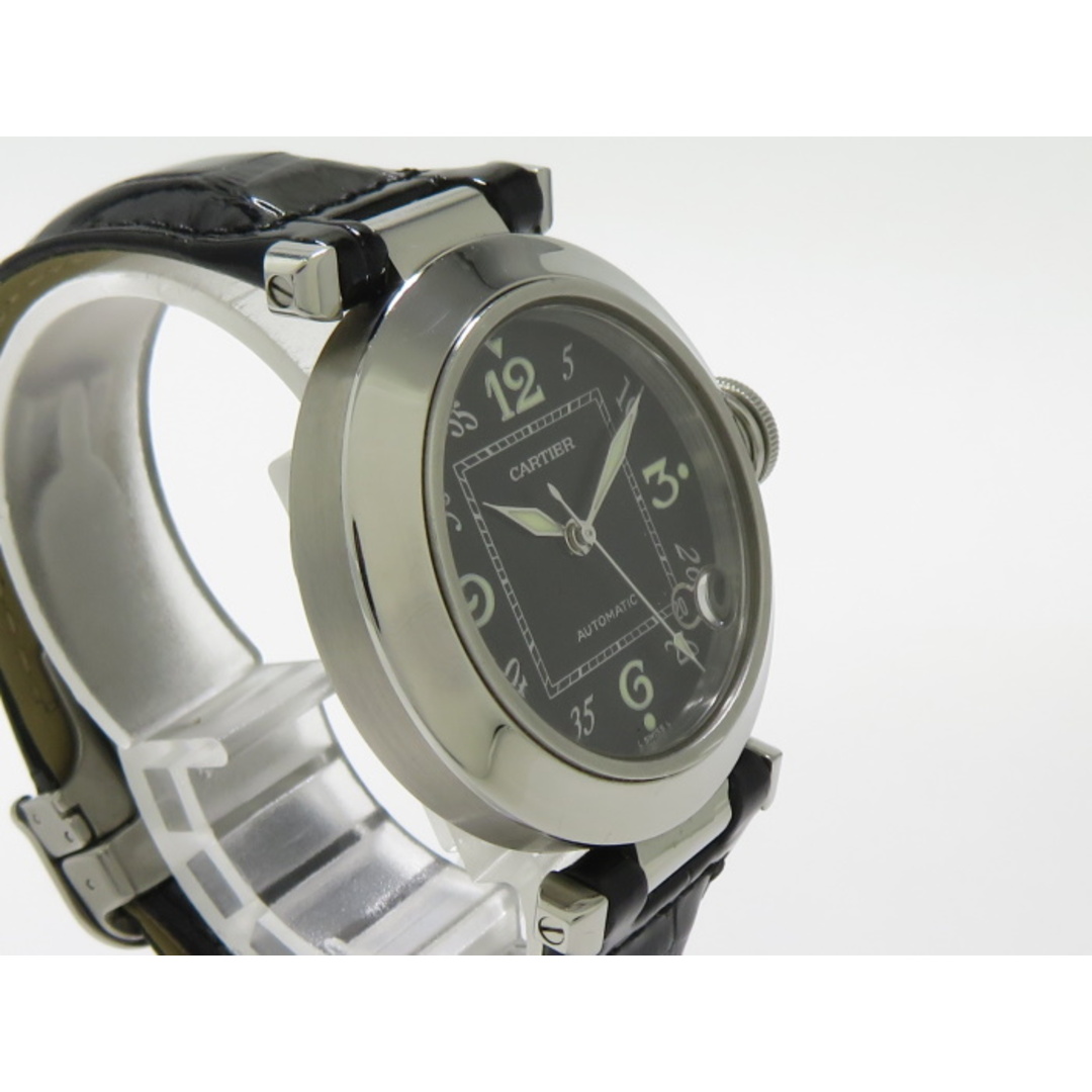 Cartier - CARTIER パシャC メンズ 腕時計 SS 革 自動巻き Cartier - CARTIER パシャC メンズ 腕時計 SS 革 自動巻き