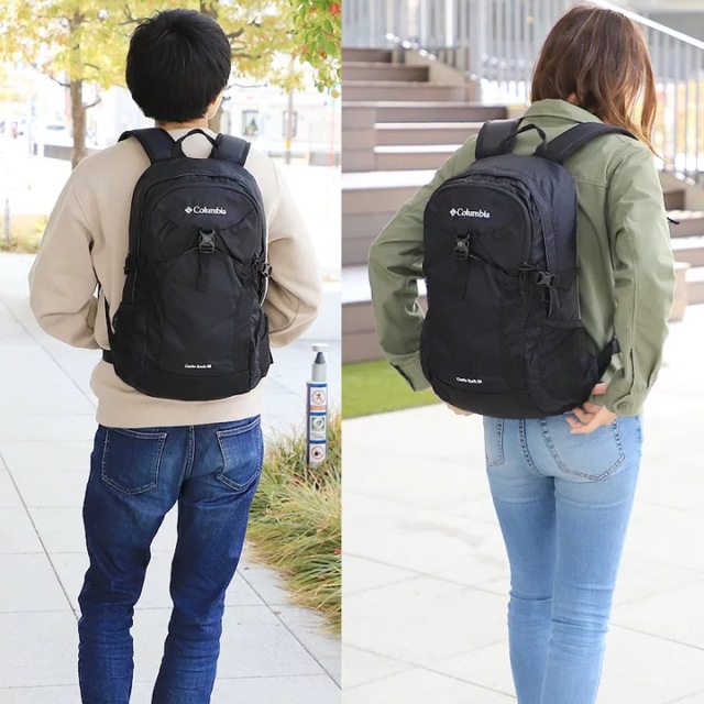 Columbia(コロンビア)の【美品】Columbia Castle Rock 20L リュック ブラック メンズのバッグ(バッグパック/リュック)の商品写真