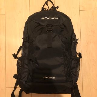 コロンビア(Columbia)の【美品】Columbia Castle Rock 20L リュック ブラック(バッグパック/リュック)