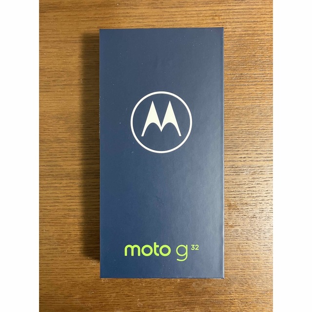 スマートフォン本体moto g32 (ミネラルグレイ)