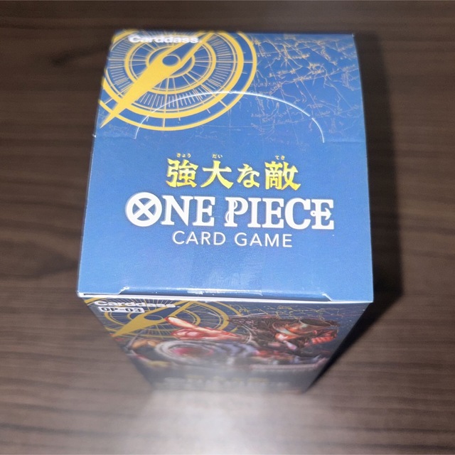 ONE PIECE(ワンピース)のワンピースカードゲーム　強大な敵【OP-03】1BOX テープカット品 エンタメ/ホビーのトレーディングカード(Box/デッキ/パック)の商品写真